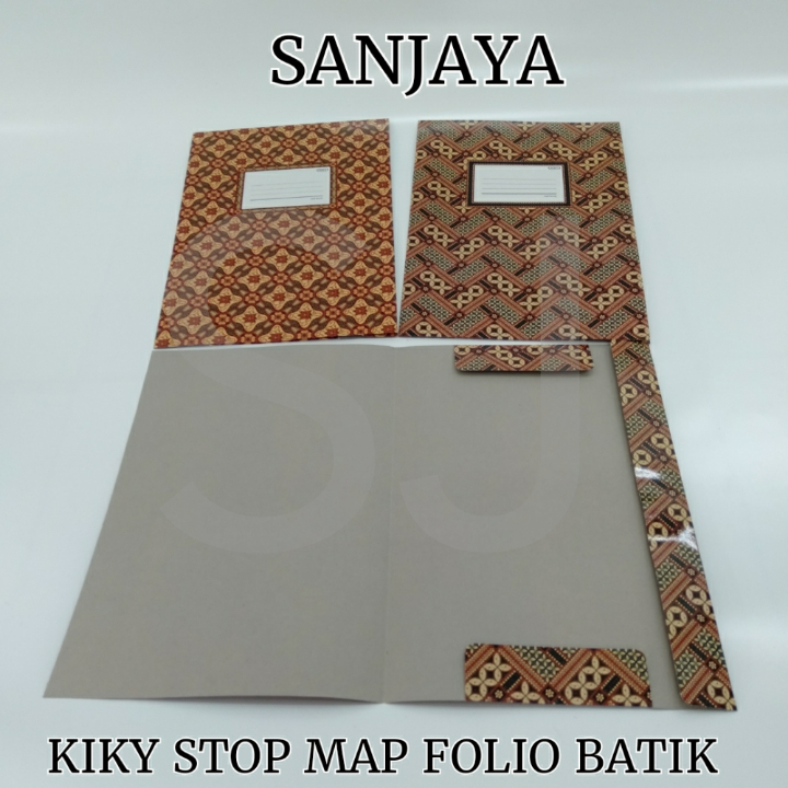 Jual Kiky Stopmap Batik Folio F Map Stopmap Batik Ukuran Folio