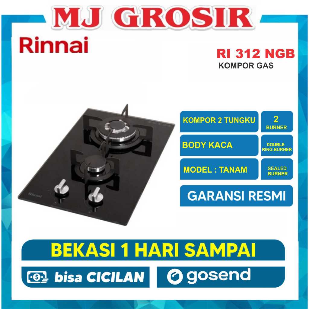 Jual Kompor Tungku Rinnai Rb N Gb Kompor Tanam Rb N Bg