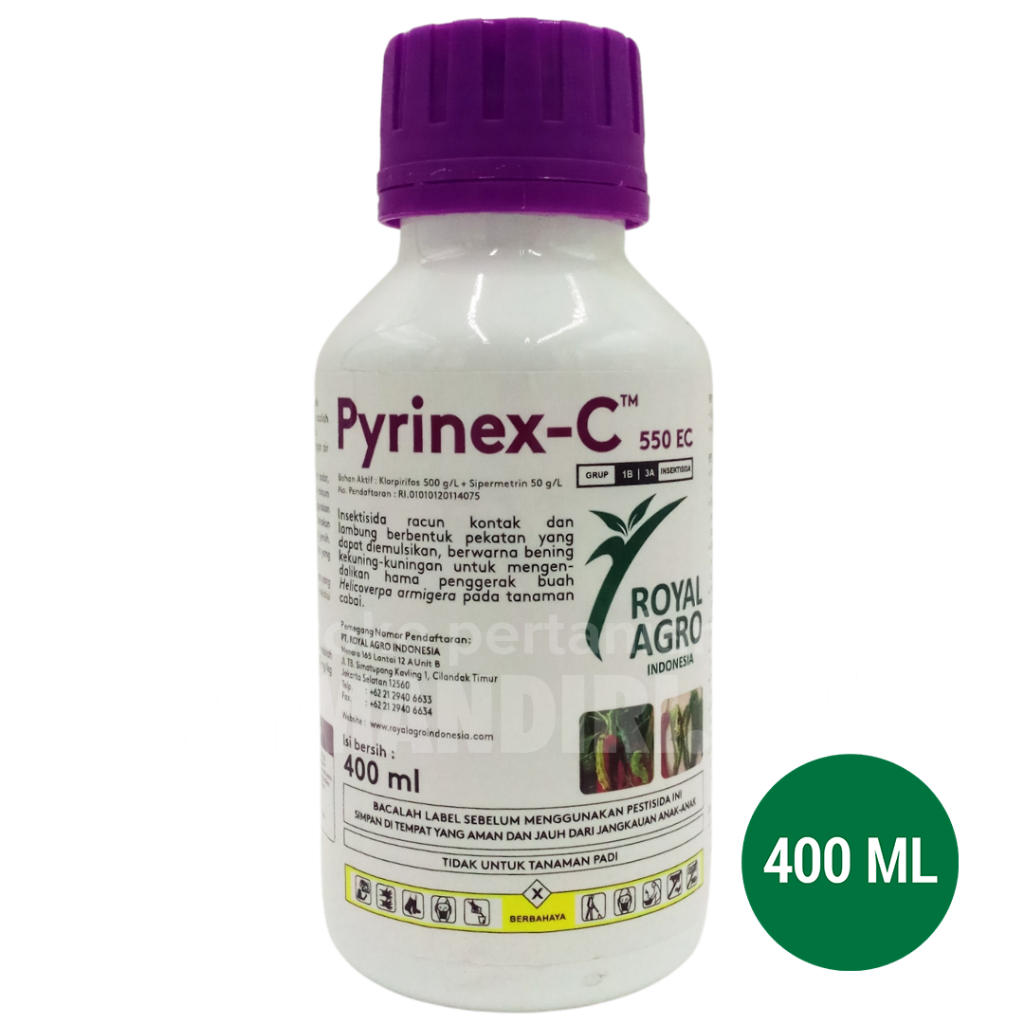 Jual Insektisida Pyrinex C 550 EC 400 Ml Shopee Indonesia