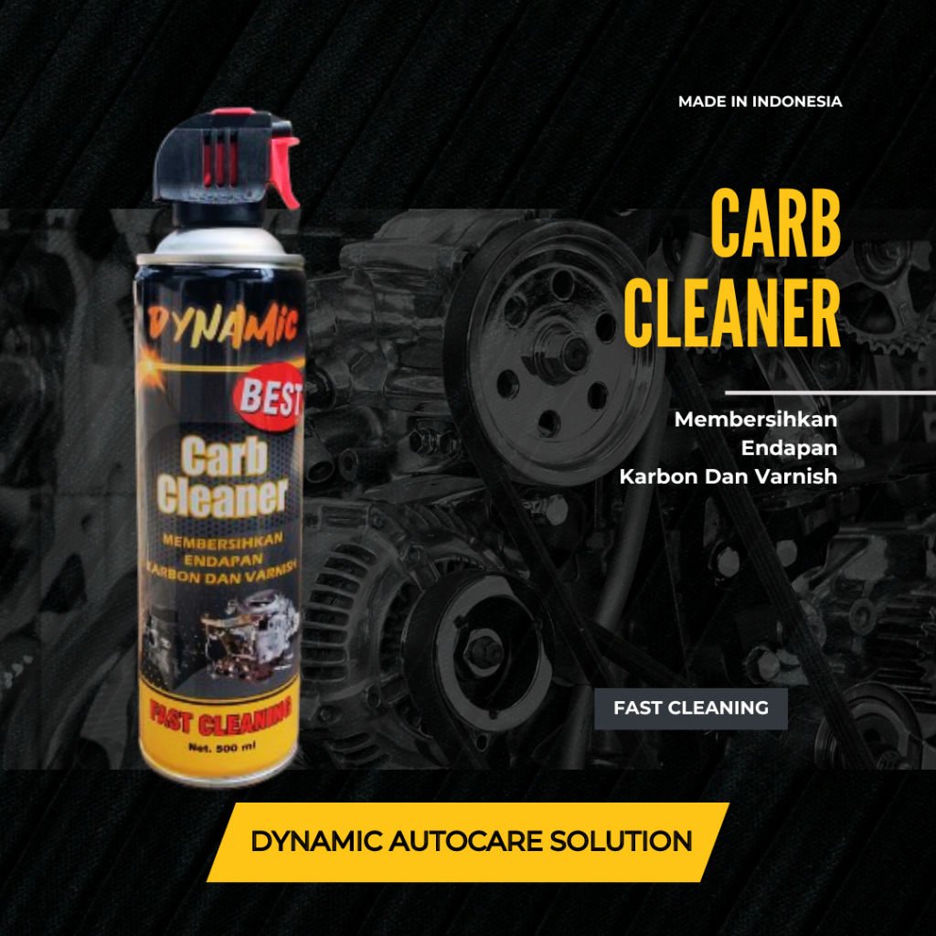 Jual Carburator Carb Choke Spray Fuel Injection Cleaner Dynamic 500 Ml