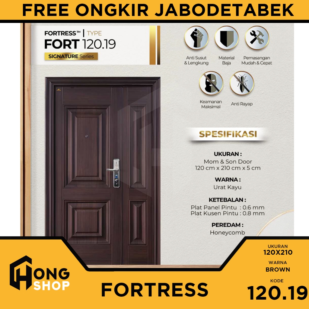 Jual Pintu Utama Mother N Son Baja Jbs Fortress X Fort