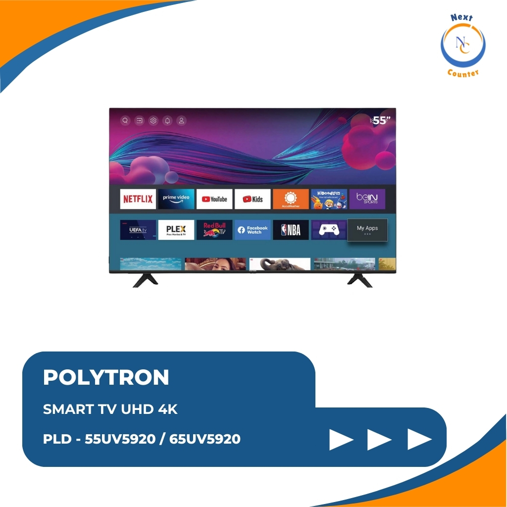 Jual Polytron Led Tv Inch K Uhd Smart Tv Pld Uv Pld Uv