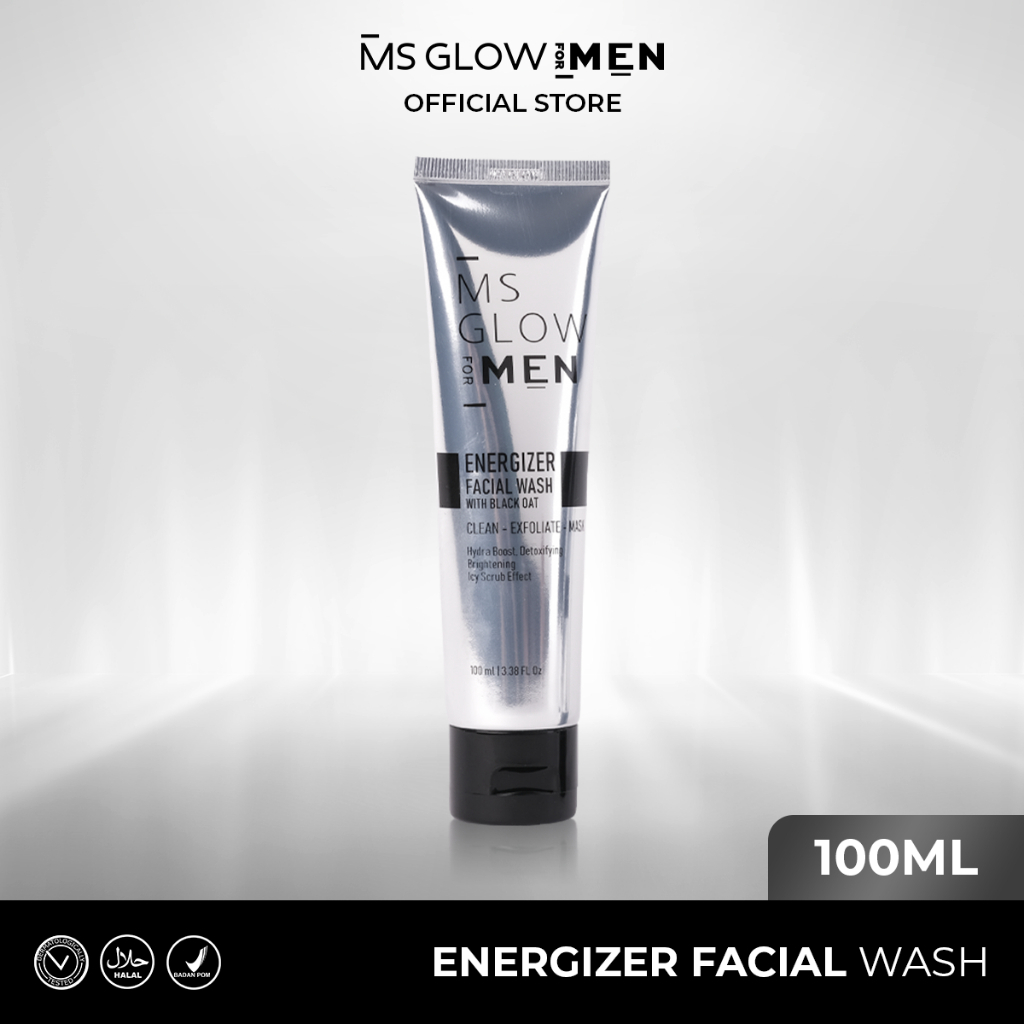 Jual Ms Glow For Men Paket Wajah Complete Basic Ms Glow Men Facial