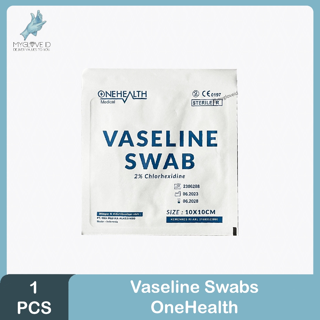 Jual Vaseline Swab Perban Jaring Kasa Anti Luka X Cm