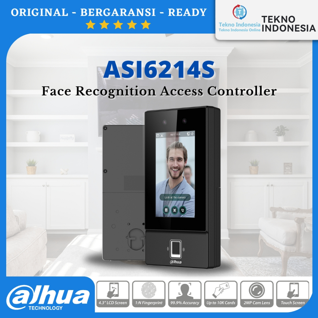 Jual Tekno Indonesia Dahua ASI6214S Face Recognition Access