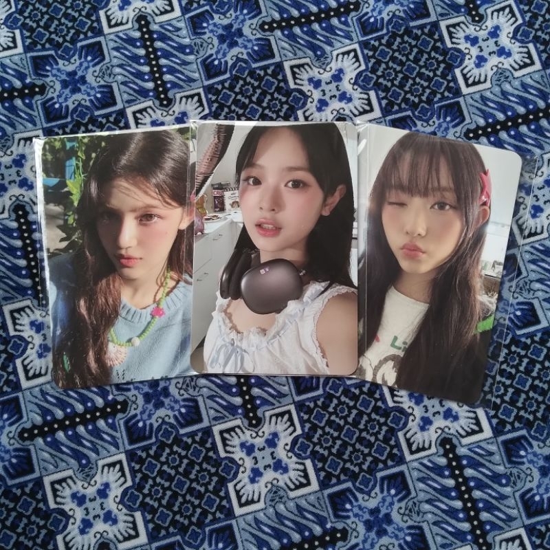 Jual Ready Photocard Hanni Haerin Danielle Set Sg Season Greating