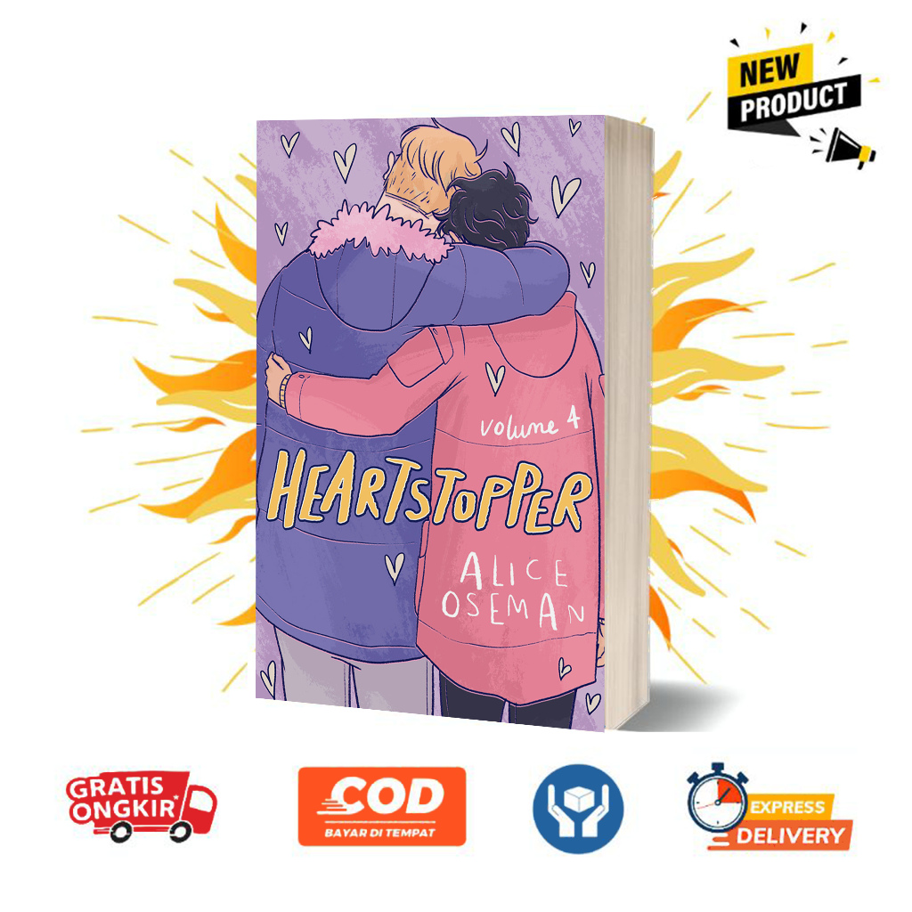 Jual Heartstopper Volume Four Heartstopper By Alice Oseman