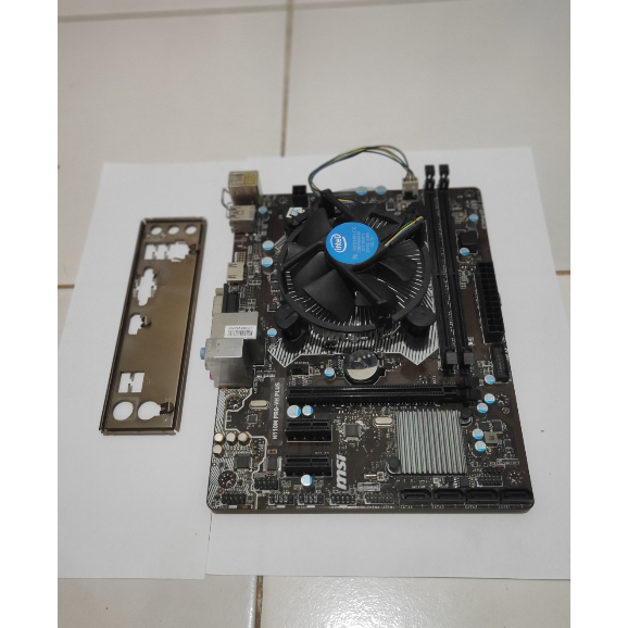 Jual Paketan Motheboard Mainboard Msi H M Pro Vh Plus Intel Core I