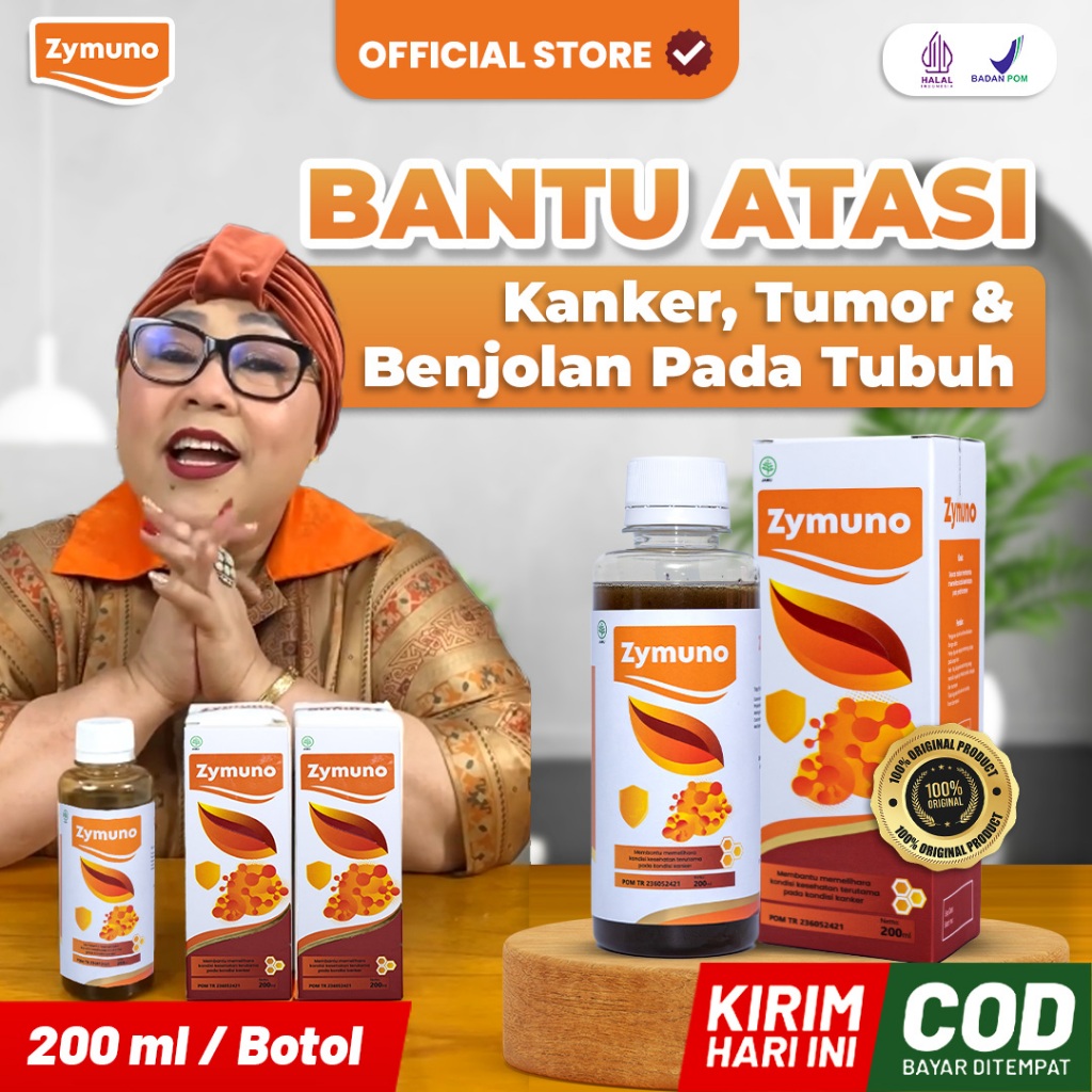 Jual Zymuno Madu Herbal Bantu Masalah Benjolan Pada Tubuh Isi Ml