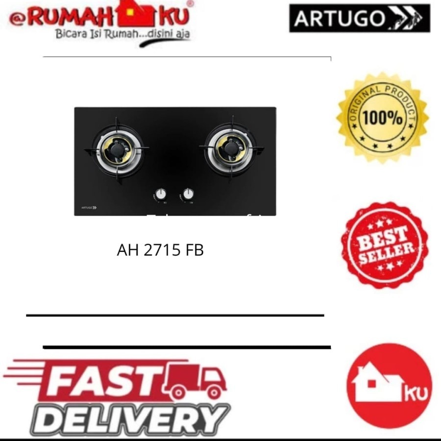 Jual Kompor Gas ARTUGO AH 2715 FB Built In Hob 70Cm Shopee Indonesia