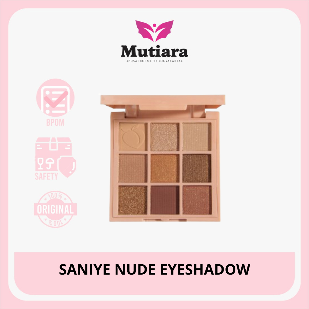 Jual Saniye Nude Eyeshadow E Shopee Indonesia