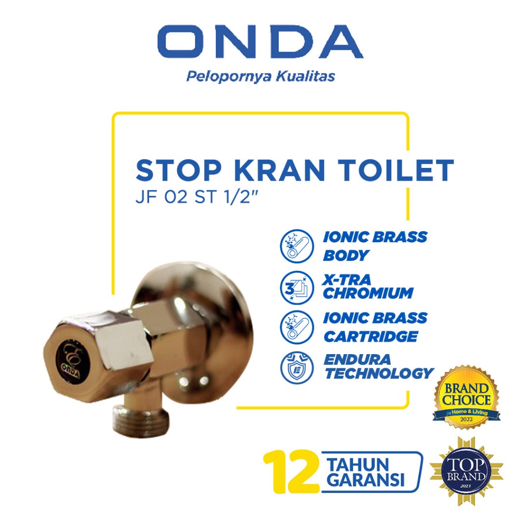 Jual Onda Stop Kran Toilet Jet Shower Jf St Shopee Indonesia