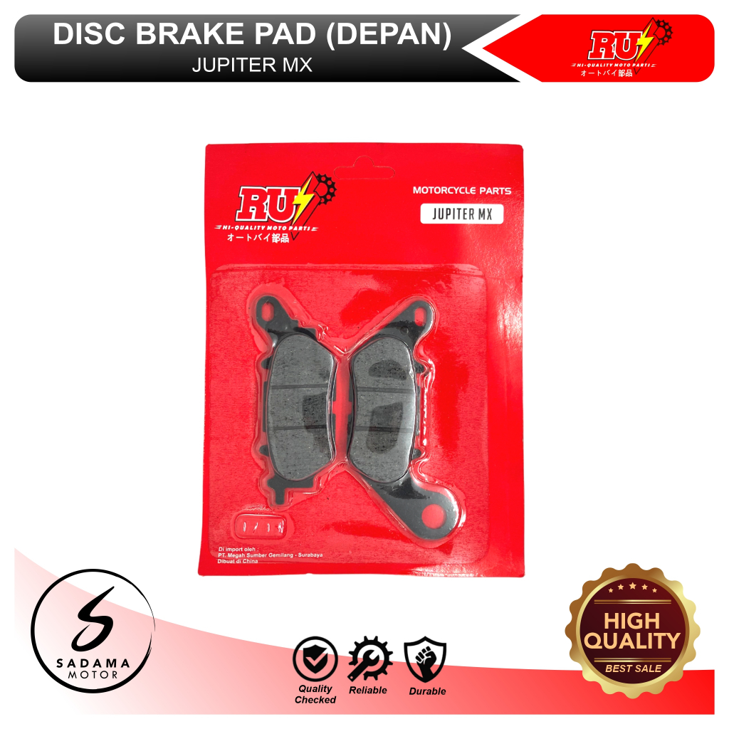 Jual DISCPAD KAMPAS REM DEPAN JUPITER MX RUI Shopee Indonesia