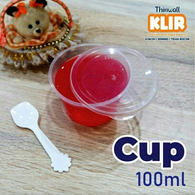 Jual Thinwall Cup Saos Cup Merpati Puding Ml Pcs Shopee Indonesia