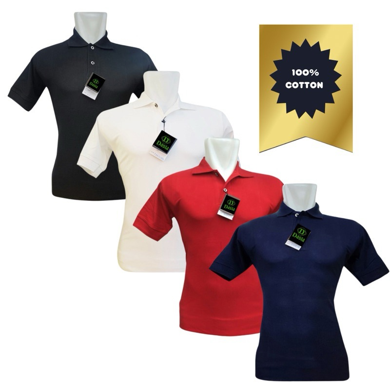 Jual Kaos Polo Cotton Kaos Lacos Kaos Krah Shopee Indonesia