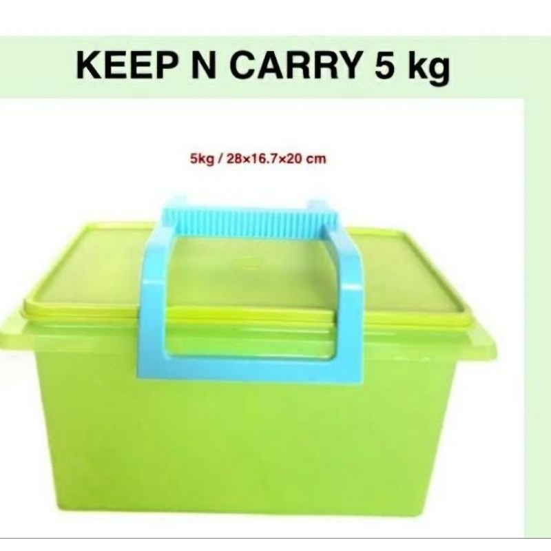 Jual Tupperware Keep N Carry 5kg Shopee Indonesia