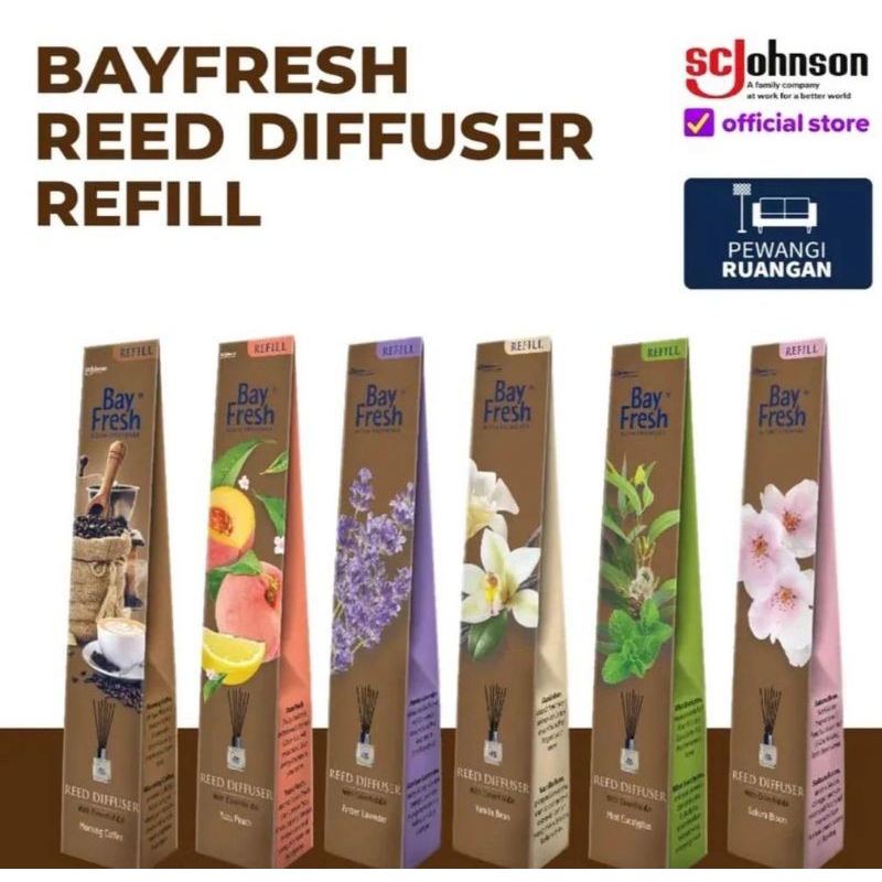 Jual Bayfresh Reed Diffuser Refill 30ml Shopee Indonesia