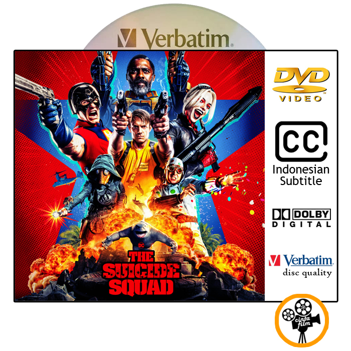 Jual Kaset DVD Film Barat DC The Suicide Squad 2021 Shopee Indonesia