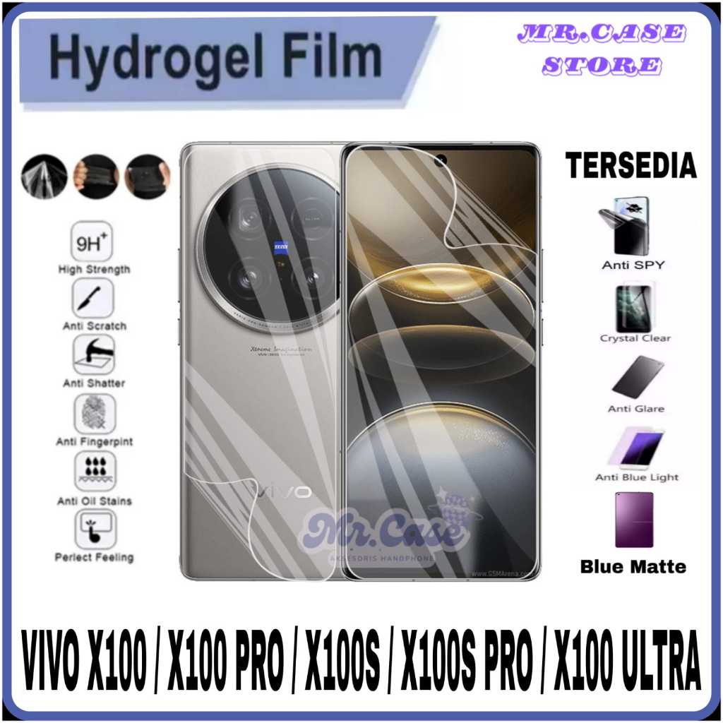 Jual AntiGores Hydrogel SCREN PROTECTOR FOR VIVO X100 S X100 S PRO