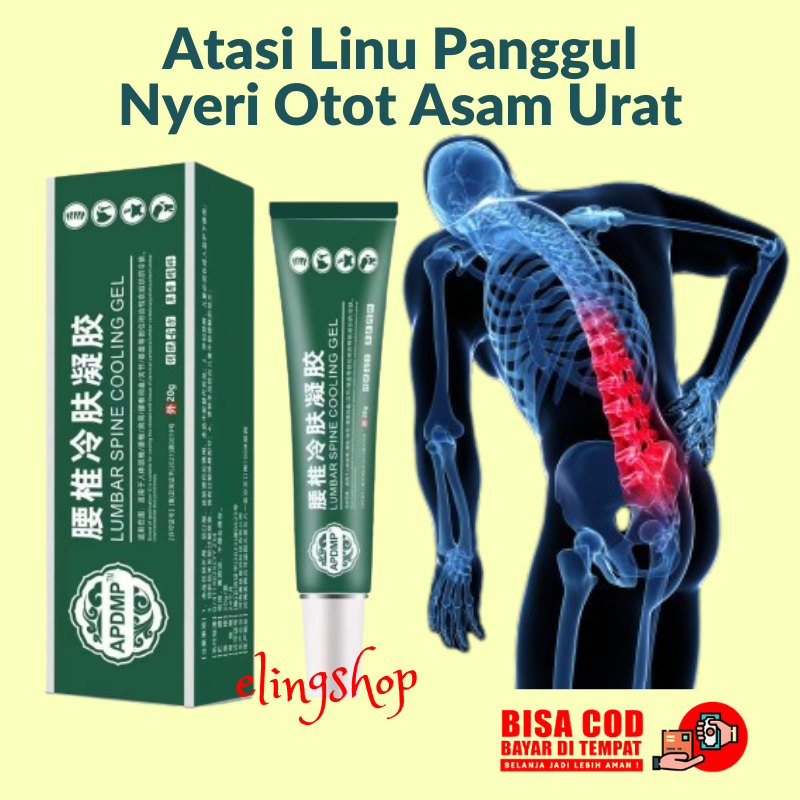 Jual Lumbar Cold Compress Gel Original Spine Cooling Ori Shopee Indonesia