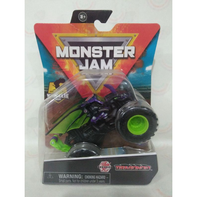 Jual Monster Jam Wheelie Bar Bakugan Dragonoid Purple Spin Master