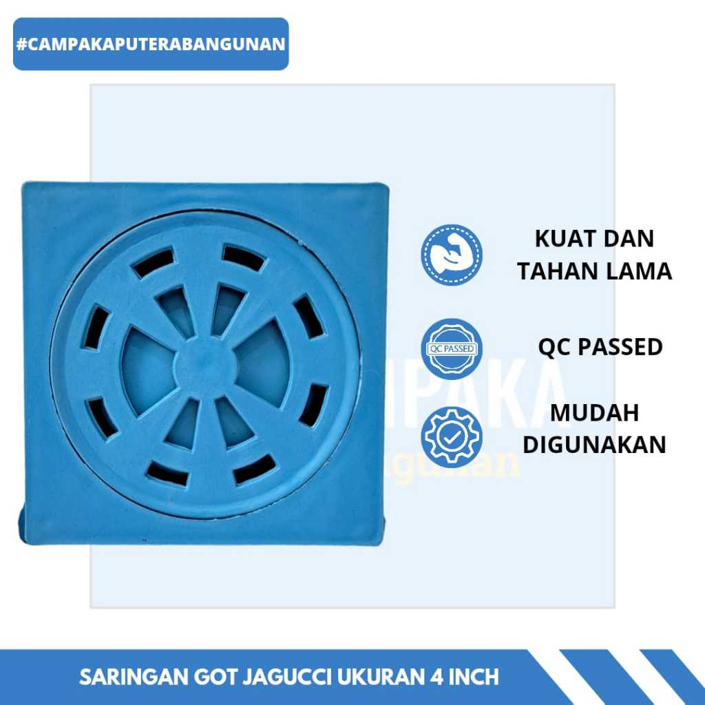 Jual Saringan Got Floor Drain Jagucci Saringan Pembuangan Air Kamar