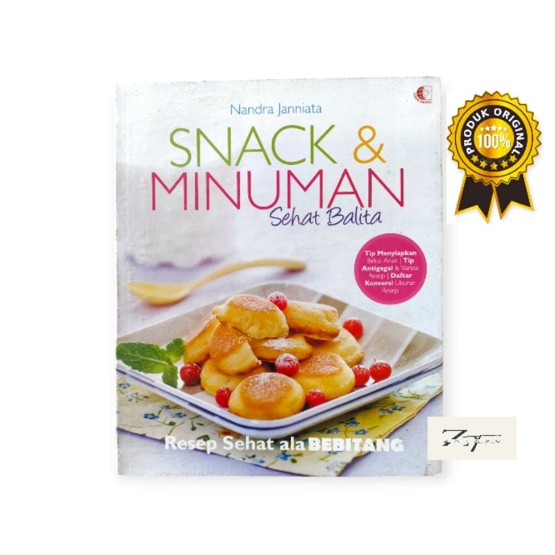 Jual BUKU RESEP MASAKAN SNACK MINUMAN SEHAT BALITA Shopee Indonesia