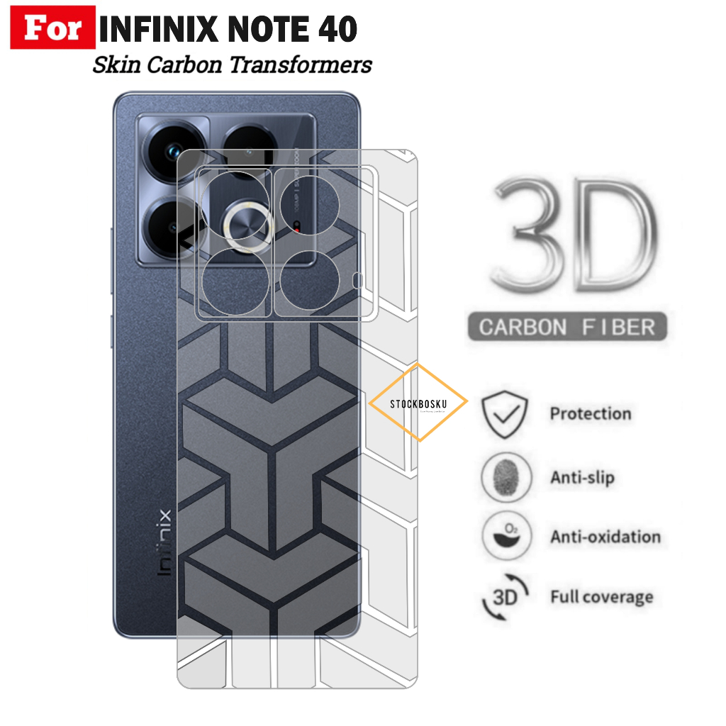 Jual Skin Carbon Infinix Note Pro G G Garskin Motif Transformers