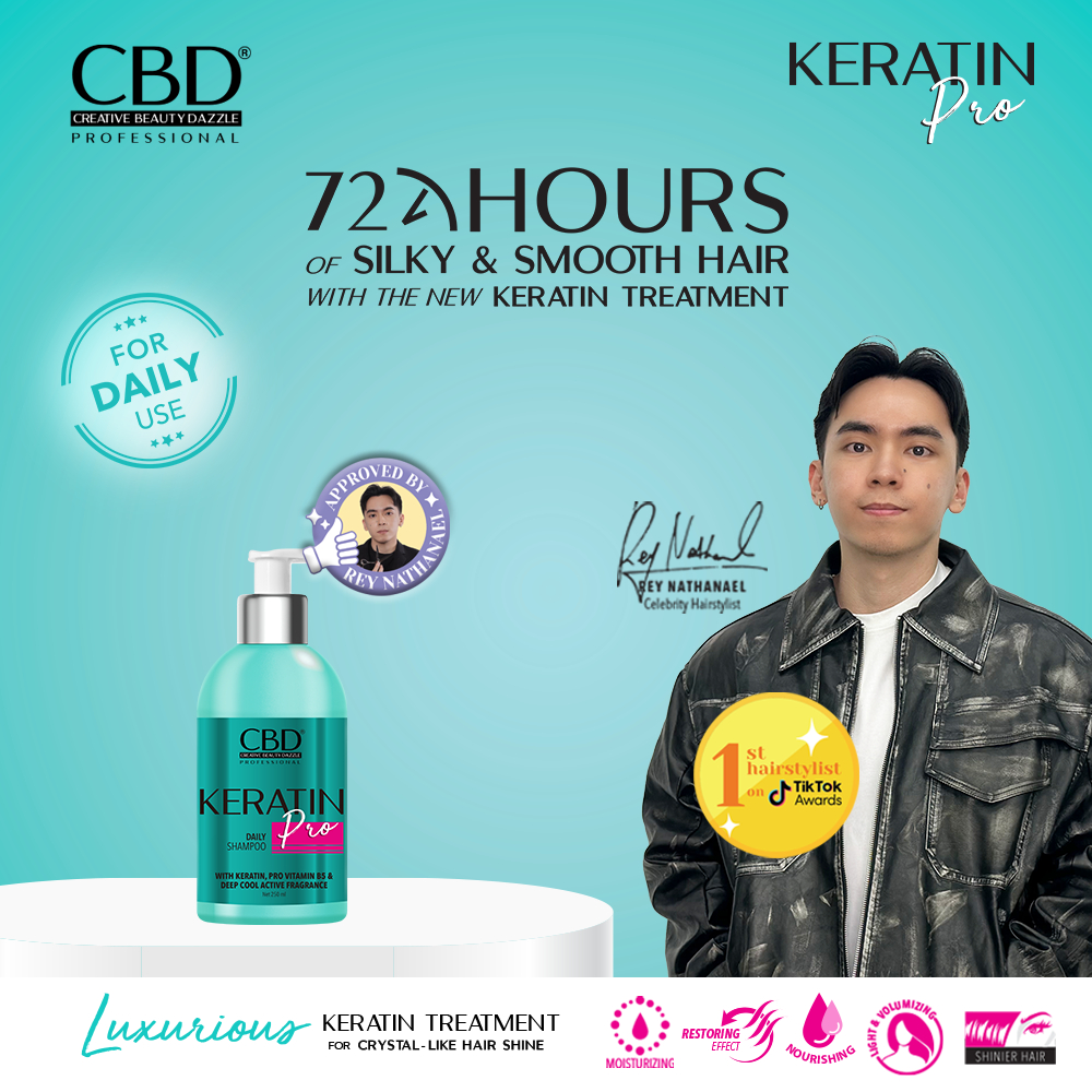 Jual CBD Professional Keratin Pro Daily Shampoo 250ml Shopee Indonesia