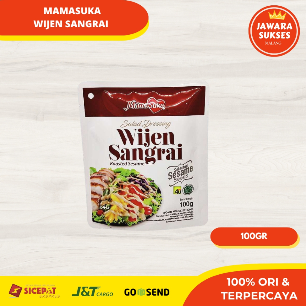 Jual Mamasuka Wijen Sangrai Gr Mamasuka Roasted Sesame Shopee