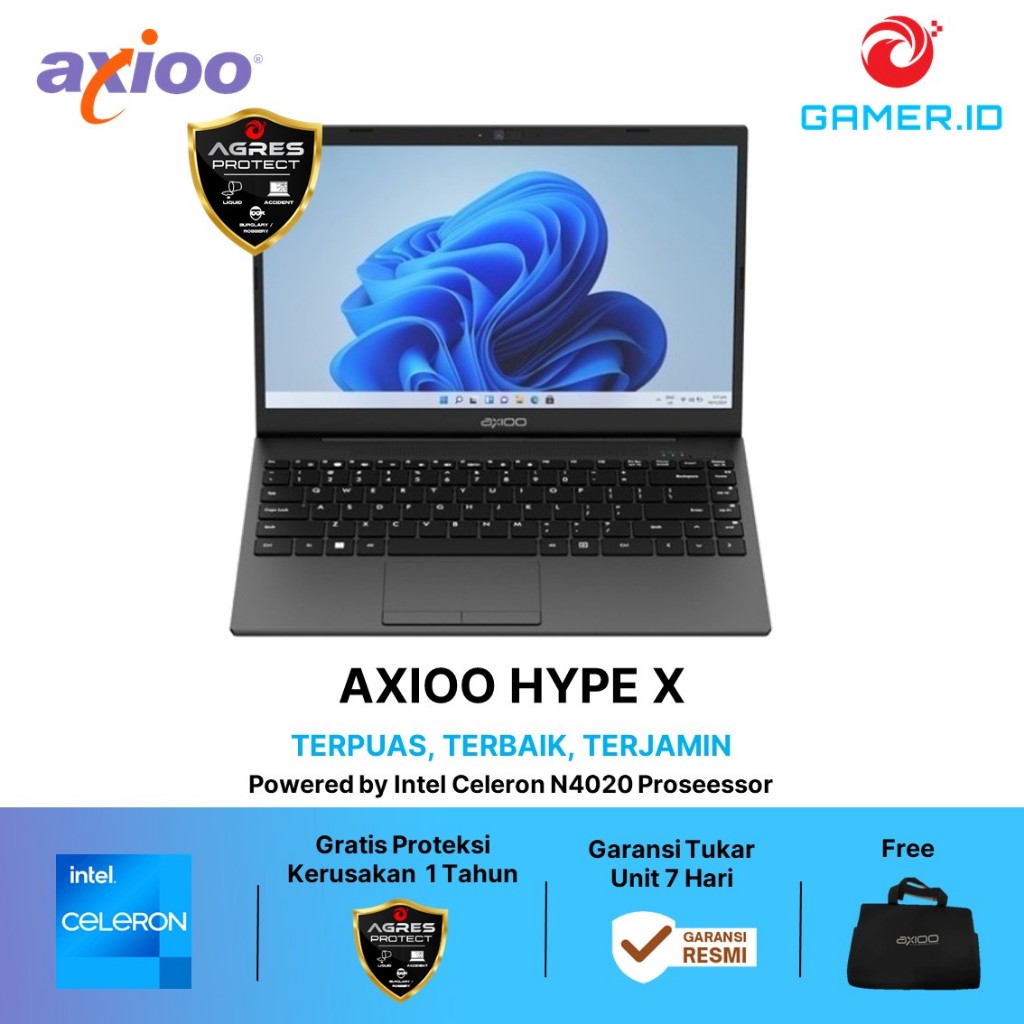 Jual Axioo Hype X Intel Celeron N Gb Gb Ssd Win Hd