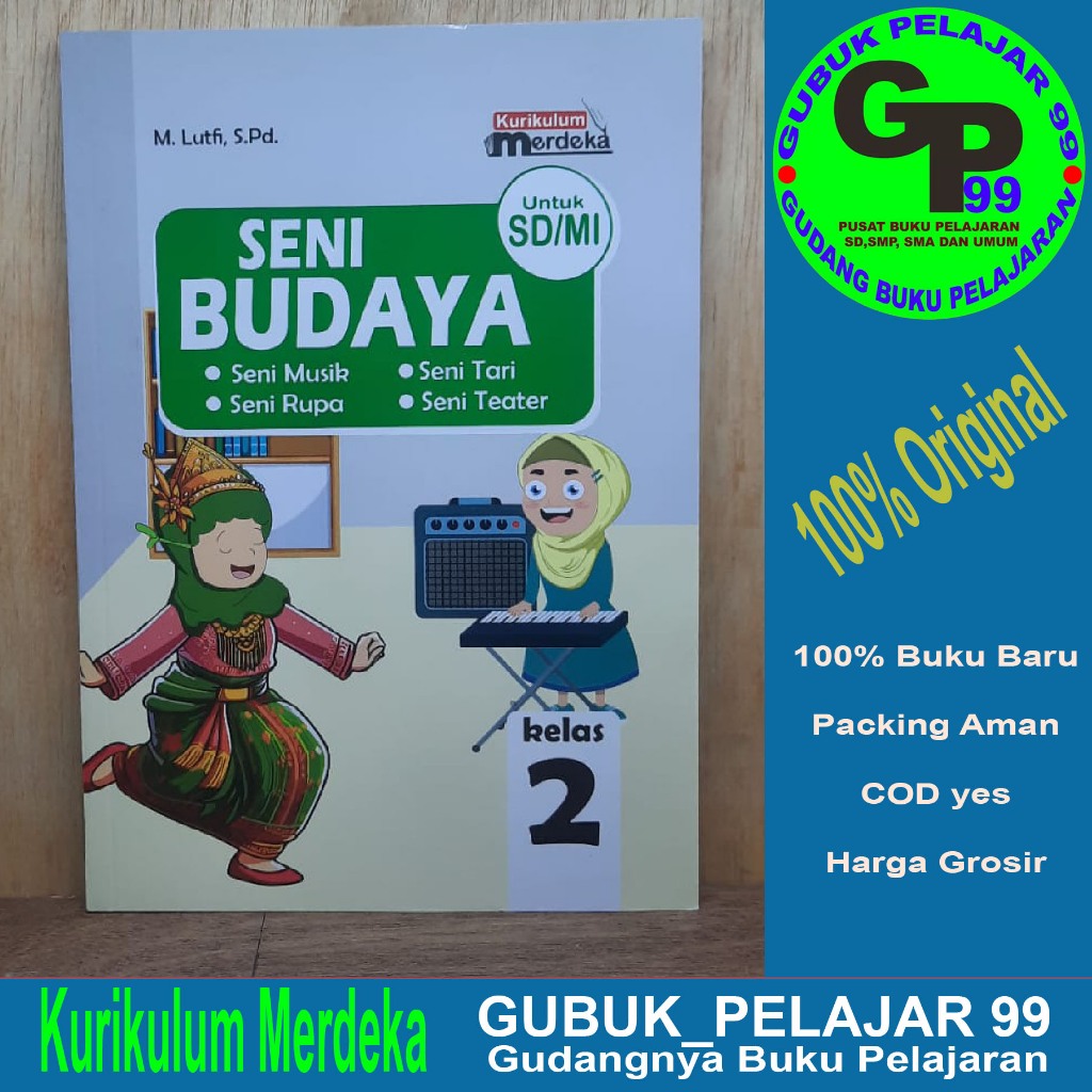 Jual Seni Budaya Seni Musik Rupa Tari Teater Kelas Sd Mi Kurikulum