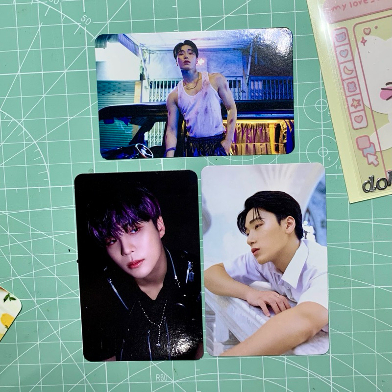 Jual ATEEZ San Jongho Outlaw Bouncy Album Platform Image Card Pc