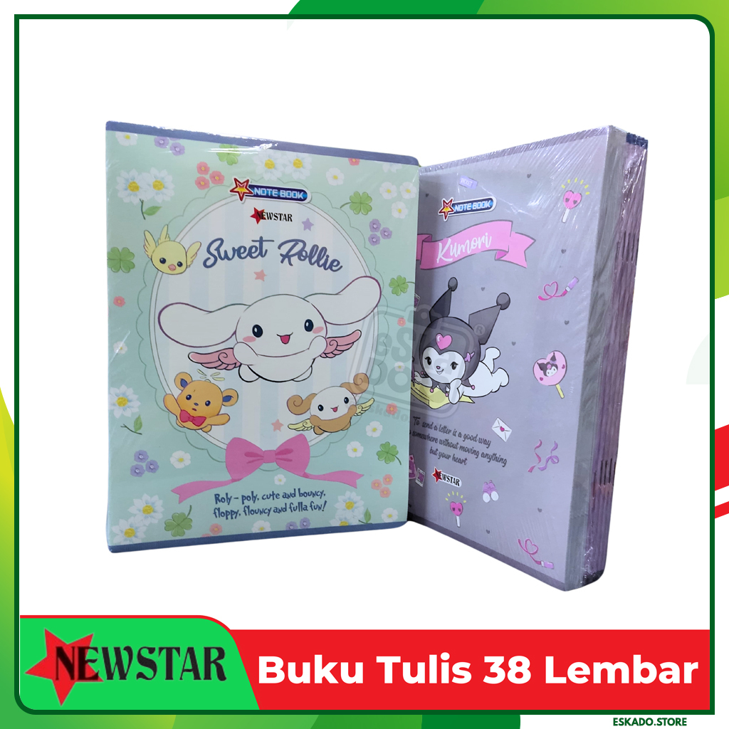 Jual Buku Tulis Quarto Lembar Buku Tulis New Star Motif Lucu