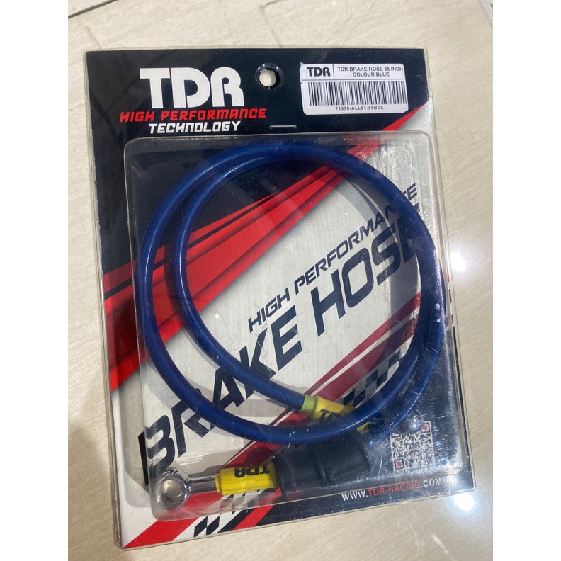 Jual Kode D W Kabel Selang Rem Depan Black Karbon Tdr Inc Cm New