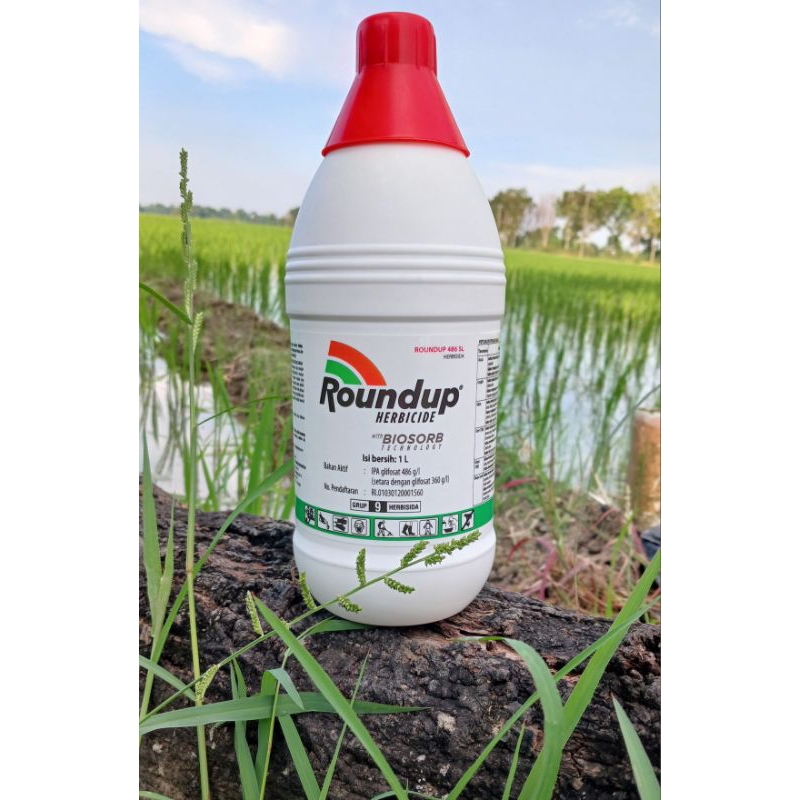 Jual Herbisida Sistemik Roundup 486 SL 1 Liter Shopee Indonesia