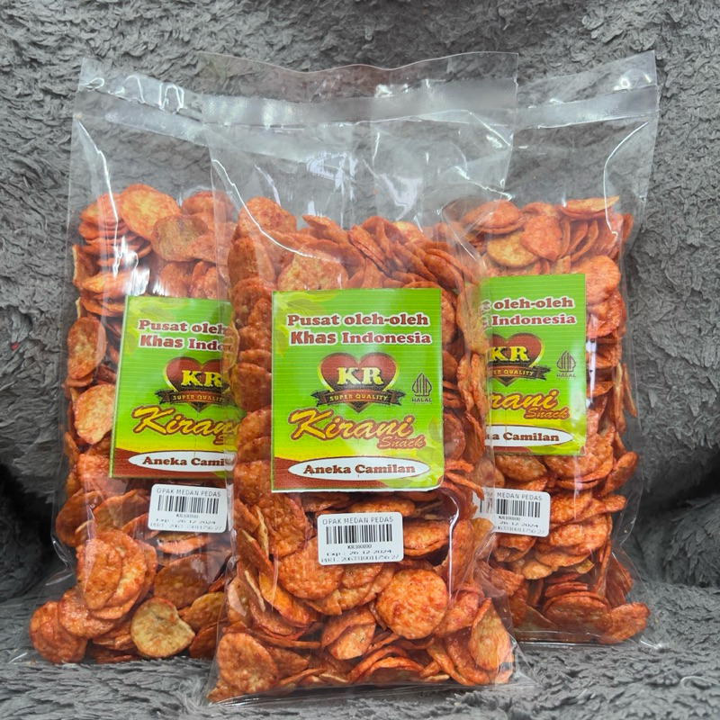 Jual Opak Medan Pedas Opak Medn Keripik Singkong Pedas Manis Shopee