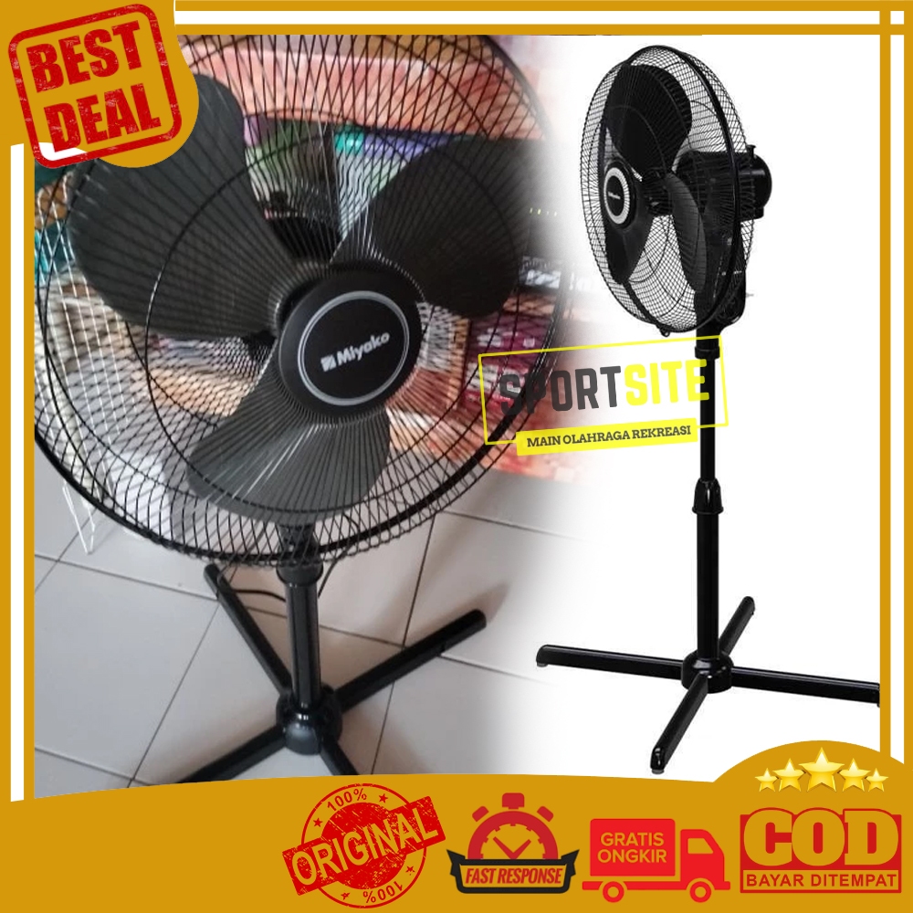 Jual Miyako KAS 1606 X GB Stand Fan Kipas Angin Berdiri 3 Kecepatan