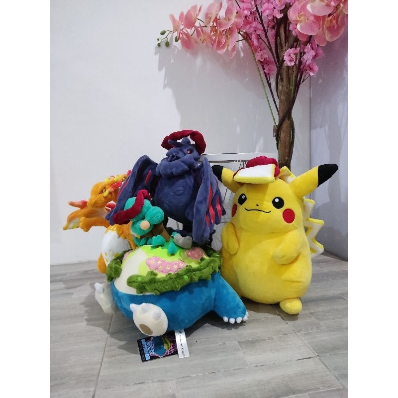 Jual Boneka Pokemon Gmax Gigantamax Corviknight Snorlax Pikachu