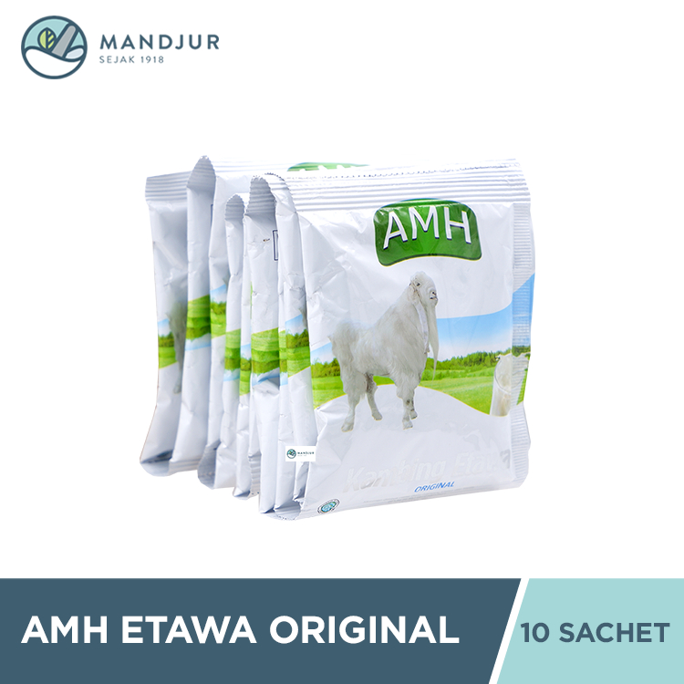 Jual AMH Etawa Original Isi 10 Sachet Susu Kambing Etawa Original