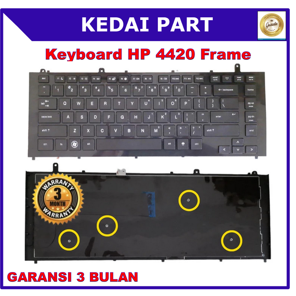 Jual Keyboard Hp Probook 4420 4420S 4421S 4425S 4426S Shopee Indonesia