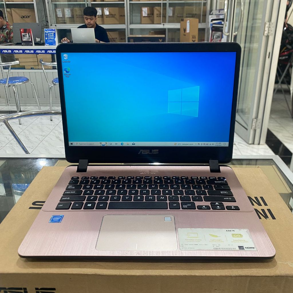 Jual Asus Vivobook A M Pink Celeron N Gb Tb Hd Win Ohs