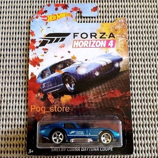 Jual Hot Wheels FORZA Horizon Shelby Cobra Daytona Coupe Blue