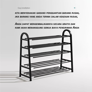 Jual Mos Mall Rak Sepatu Susun Anti Karat Shoe Rack Sandal Holder Rak