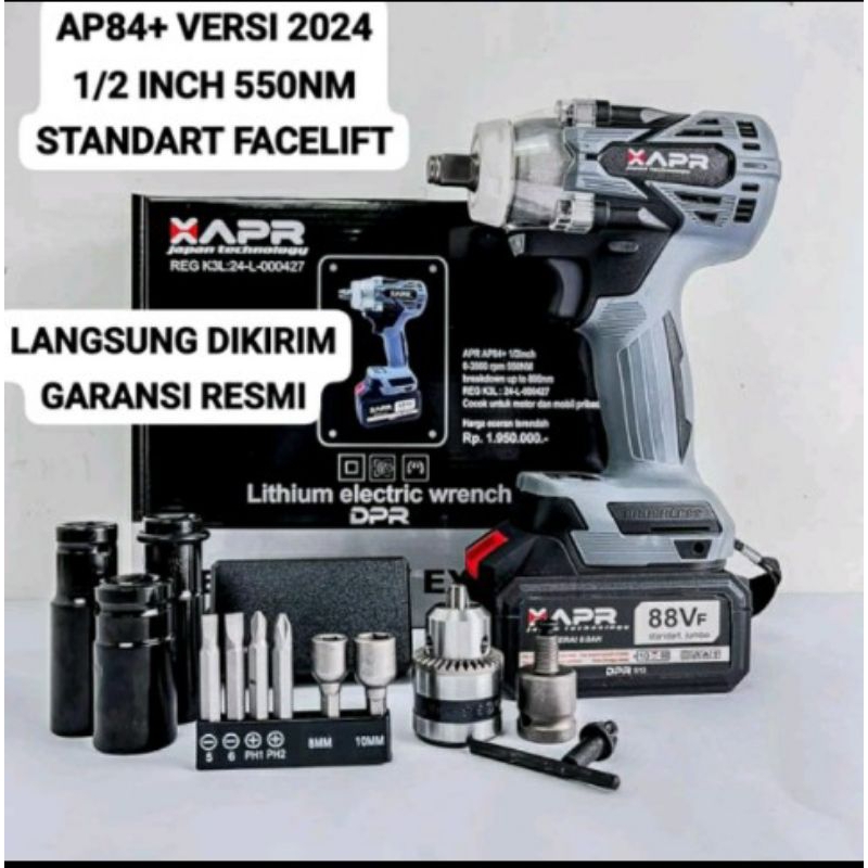 Jual APR AP84 PROMAX MESIN IMPACT WRENCH TORSI MAX 1000Nm Terbaru