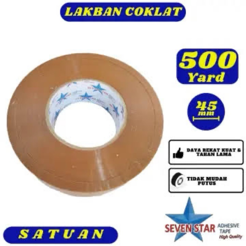 Jual Lakban Jumbo X Y Lakban Bening Coklat Jumbo Yard Meter