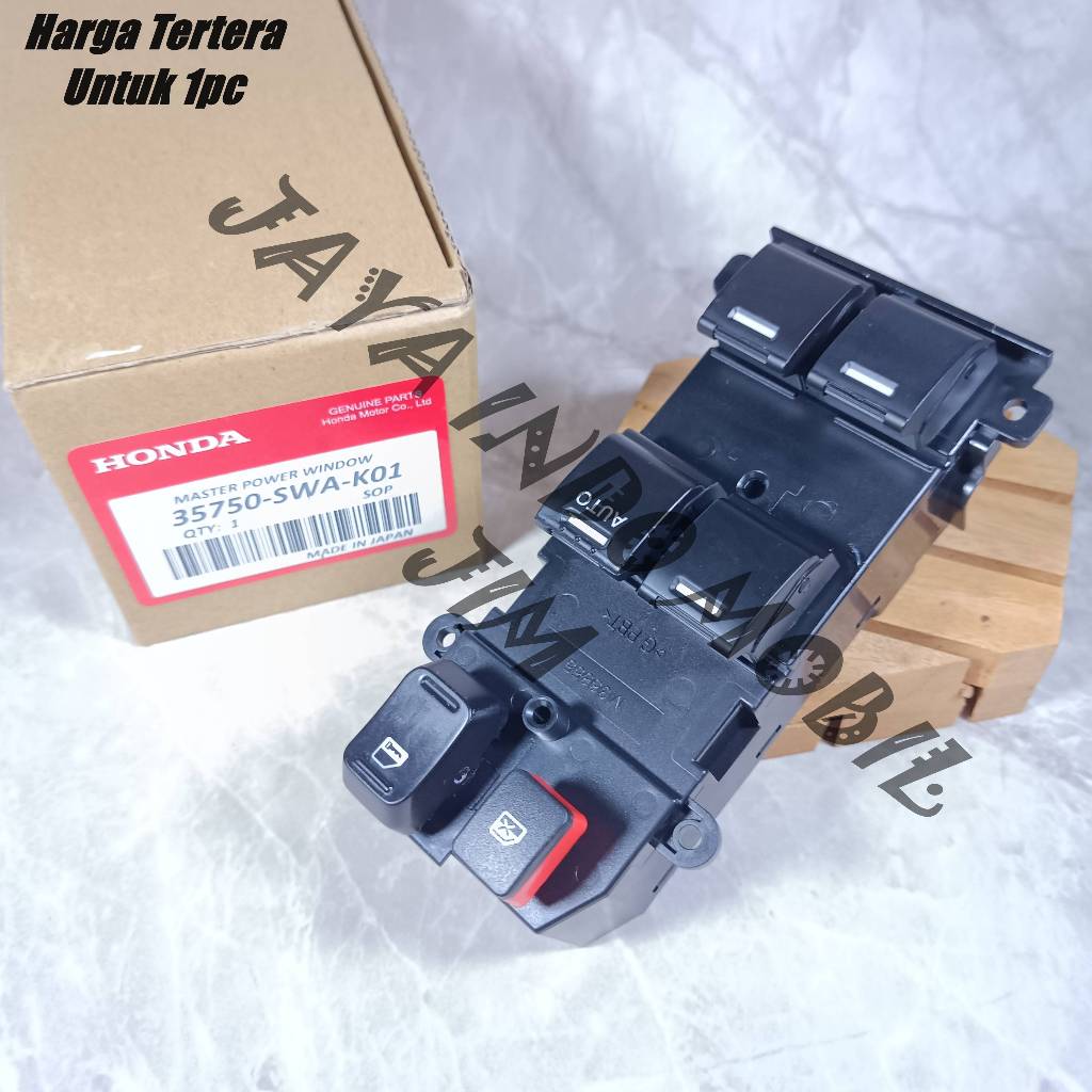 Jual Saklar Power Switch Window Kanan Honda Mobilio Crv Gen Jazz Rs S