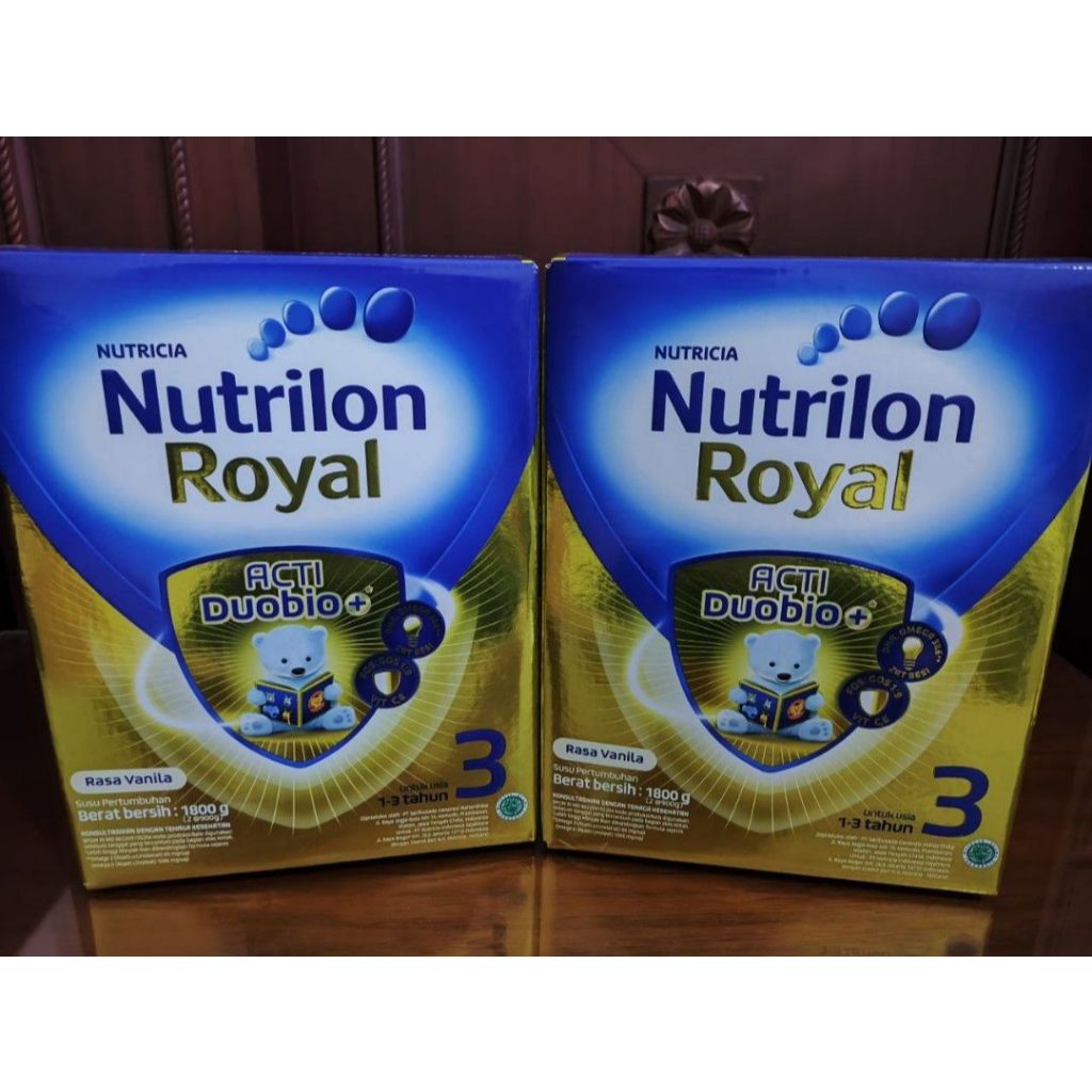 Jual Nutrilon Royal 3 Rasa Vanila Madu Kemasan 1800gr Exp 12 2024