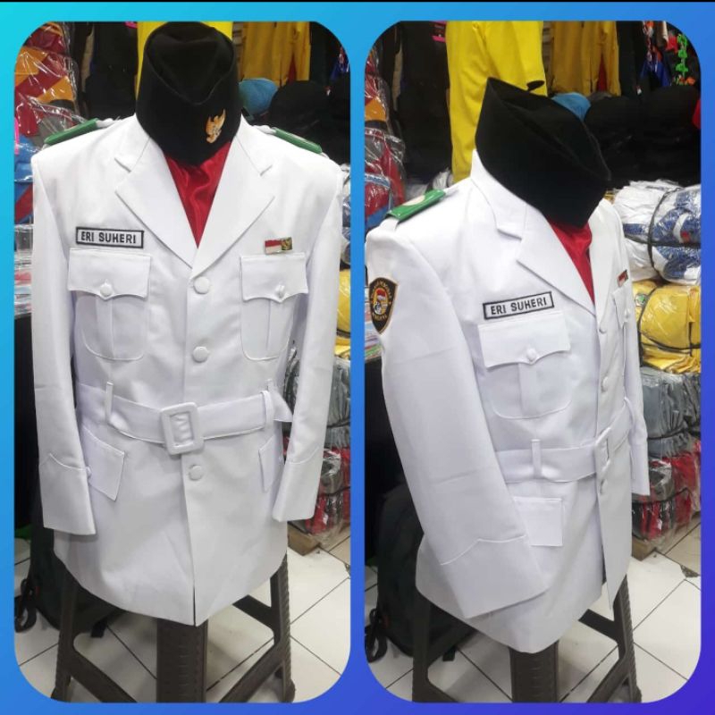 Jual Baju Paskibra PDU SETELAN 1 SETT ATASAN DAN BAWAHAN Shopee