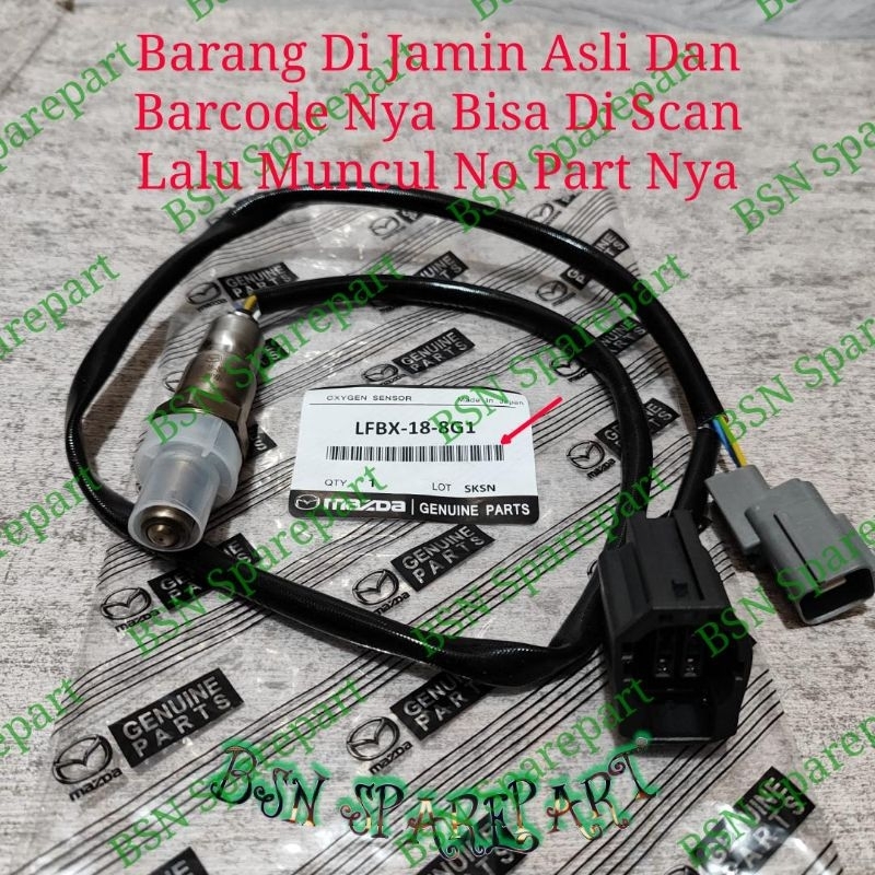 Jual Sensor Oksigen Oxygen O2 Bagian Depan Atas Mazda Biante Non